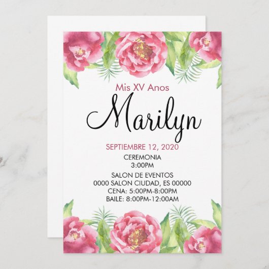 BODENEINLADUNG EINLADUNG (Vorne/Hinten)