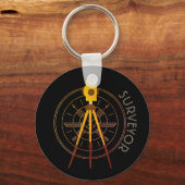 Bodenerhebungskompass Schlüsselanhänger (Vorderseite)