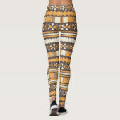 Bodenfarbenstamm Leggings (Rückseite)