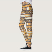 Bodenfarbenstamm Leggings (Links)
