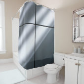 Bodenfliesen Duschvorhang (Beispiel)