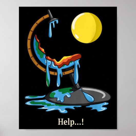 Bodenheizung Klimawandel Pro Natural Pro Poster (Vorne)