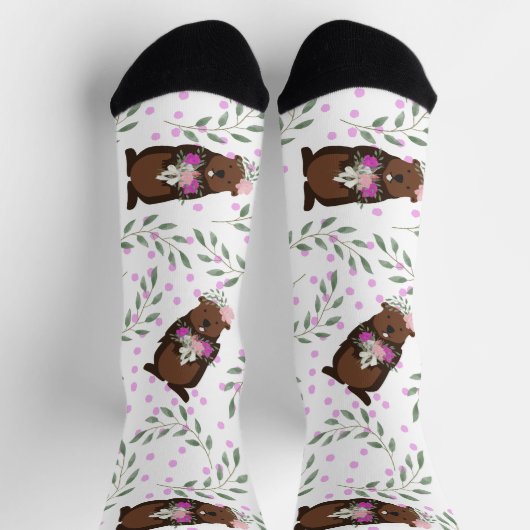 Bodenhocksocken Socken (Oben)