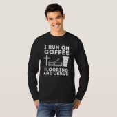 Bodeninstallateur Bodenleger T-Shirt (Vorne ganz)