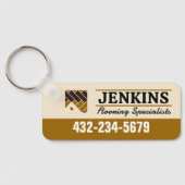 Bodeninstallation Beruflich Schlüsselanhänger (Rückseite)