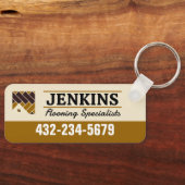 Bodeninstallation Beruflich Schlüsselanhänger (Vorderseite)