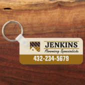 Bodeninstallation Beruflich Schlüsselanhänger (Rückseite)