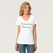 Bodenlose Mimosen T-Shirt (Vorderseite Vollansicht)