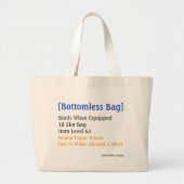 Bodenlose Tasche (Vorne)