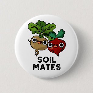 Bodenmatten Funny Beet Root Puff Button
