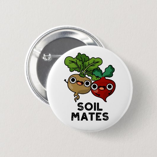 Bodenmatten Funny Beet Root Puff Button (Vorne & Hinten)