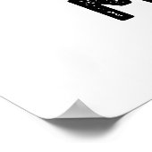 Bodenmatten Funny Beet Root Puff Poster (Ecke)