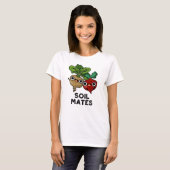 Bodenmatten Funny Beet Root Puff T-Shirt (Vorne ganz)