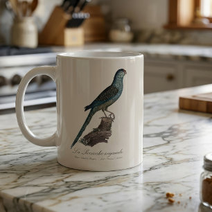 Bodenpapagei oder Erd-Papagei, Pezoporus Wallicus Kaffeetasse