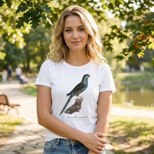 Bodenpapagei oder Erd-Papagei, Pezoporus Wallicus T-Shirt