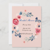 BODENPINK BRIDAL SHOWER EINLADUNG (Vorderseite)