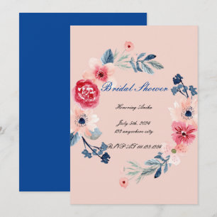 BODENPINK BRIDAL SHOWER EINLADUNG