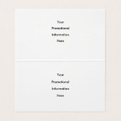 Bodenplan Visitenkarten (Innenseite Aufgefaltet)