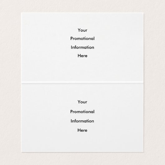 Bodenplan Visitenkarten (Innenseite Aufgefaltet)