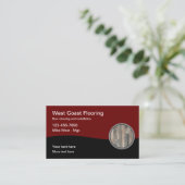 Bodenreinigung und Montage Visitenkarte (Stehend Vorderseite)