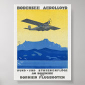 Bodensee Aerolloyd Vintage Poster 1925 (Vorne)