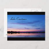 Bodensee bei Sunset - Postkarte (Vorne/Hinten)