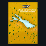 Bodensee Deutschland, Österreich und Schweiz Poster<br><div class="desc">Bodensee Deutschland,  Österreich und Schweiz Schöne Seeroute.</div>