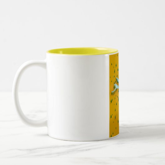 Bodensee Deutschland, Österreich und Schweiz Zweifarbige Tasse (Links)