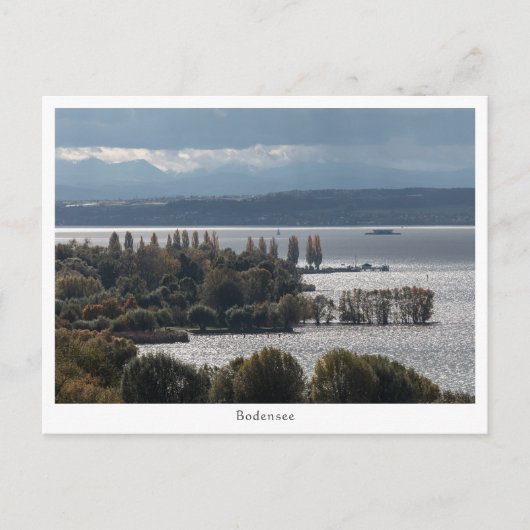 Bodensee Deutschland Postkarte (Vorderseite)