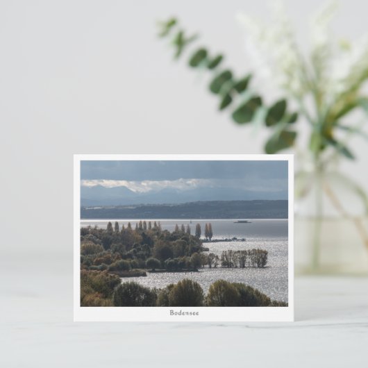 Bodensee Deutschland Postkarte (Stehend Vorderseite)