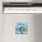 Bodensee-Enten mit Küken Magnet (In Situ (Geschirrspüler))
