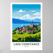 Bodensee Europe Travel Print Poster (Vorne)
