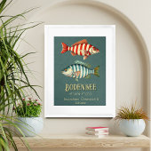 Bodensee-Fischplakat Poster