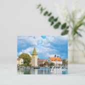 Bodensee, Lindau, Deutschland Postkarte (Stehend Vorderseite)