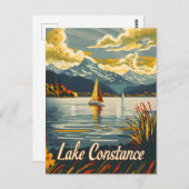 Bodensee Postkarte (Vorne/Hinten)