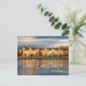 Bodensee Schweiz Reise Postkarte (Stehend Vorderseite)