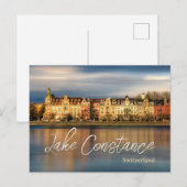 Bodensee Schweiz Reise Postkarte (Vorne/Hinten)