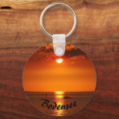 Bodensee Sunset Schlüsselanhänger (Vorderseite)