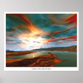 Bodenströme, Lichtwege Poster (Vorne)