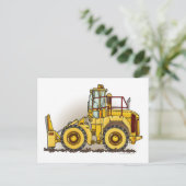 Bodenverdichtungskarte Postkarte (Stehend Vorderseite)