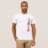 Bodenweißes Seitenlogo T-Shirt (Vorne ganz)