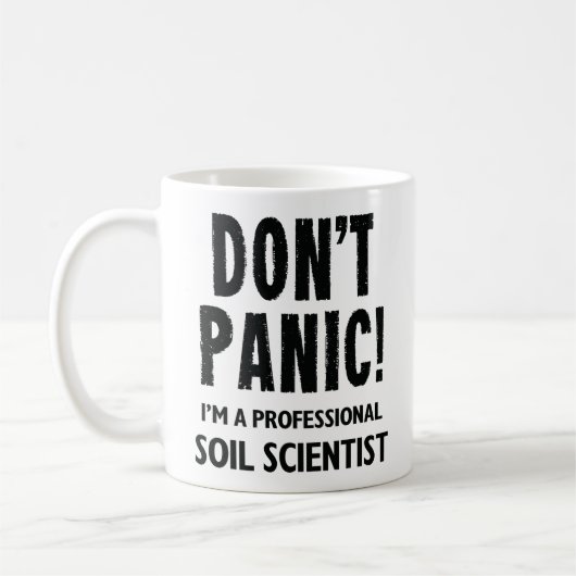 Bodenwissenschaftler Kaffeetasse (Links)