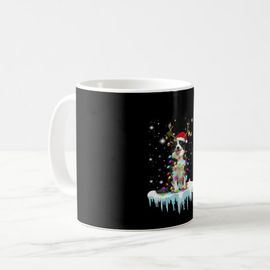 Boder Colline Rentier Weihnachtsgeschenk Kaffeetasse (Vorderseite Links)
