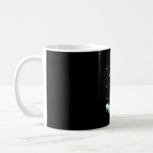 Boder Colline Rentier Weihnachtsgeschenk Kaffeetasse (Links)