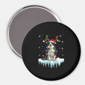Boder Colline Rentier Weihnachtsgeschenk Magnet (Vorderseite/Rückseite)
