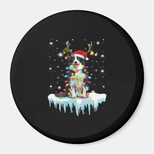 Boder Colline Rentier Weihnachtsgeschenk Magnet (Vorne)