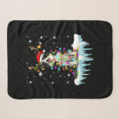 Boder Colline Rentier Weihnachtsgeschenk Sherpadecke (Vorderseite (Horizontal))