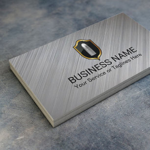 Bodguard Prahler-Sicherheits-Silber-Kugel-Metall Visitenkarte