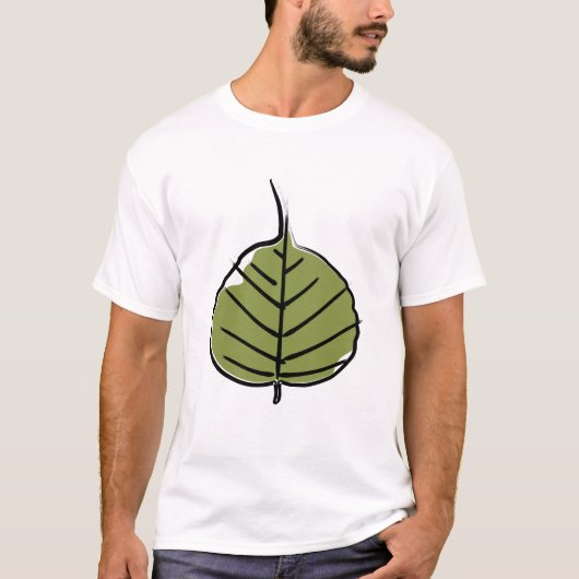 Bodhi Blatt 04 T-Shirt (Vorderseite)