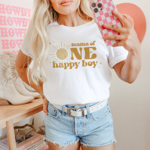BODHI Boho Sun Retro Ein glücklicher Typ Mama T-Shirt